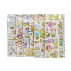 Stickers 3D 1 Sheet Asst-wholesale