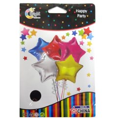 Balloons Foil 18in Star Silver-wholesale