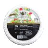 Ideal Pastic Plates 9in 25ct White-wholesale
