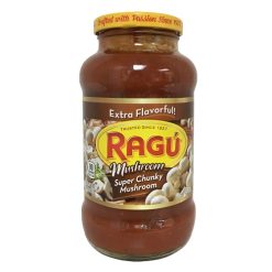 Ragu Sauce 24oz Spr Chnk Mushroom-wholesale
