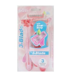 Max Shave Razor 3pk Women-wholesale