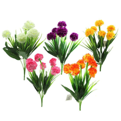 Flower Bouquet 12in Long Asst Clrs-wholesale