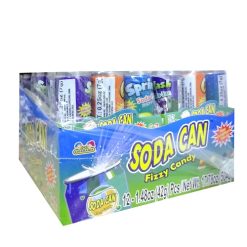 Soda Can Fizzy Candy 6pk 1.48oz-wholesale