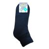 Diabetic Ankle Socks 1pk 10-13 Black-wholesale