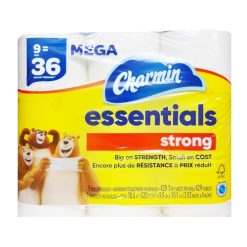 Charmin Essentials Bath Tissue 9ct Stron-wholesale