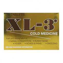 XL-3* Cold Medicine 20ct Tablets