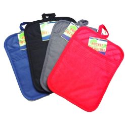 Pot Holder W-Pocket Asst Clrs-wholesale