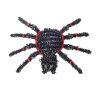 Halloween Tinsel Spider Black 14in-wholesale