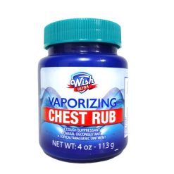 Wish Vaporizing Chest Rub 4oz-wholesale