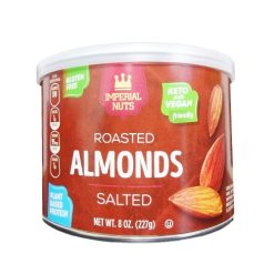 I.N Almonds Roasted & Salted 8oz-wholesale