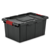 Sterilite Industrial Tote 15 Gl Black-wholesale