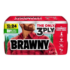 Brawny Paper Towels 12pk 3-Ply 76ct-wholesale