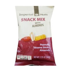 I.N Snack Mix W-Almonds 2.25oz Peg Bag-wholesale