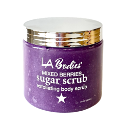 LA Bodies Sugar Scrub 20oz Mixed Berries-wholesale