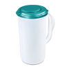 Sterilite Pitcher 2qt Blue Atoll Lid-wholesale