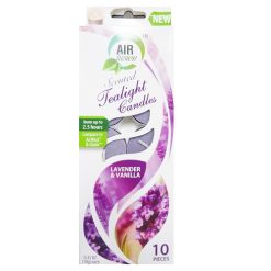 A.F Tealight Candles 10ct Lavender Vnll-wholesale
