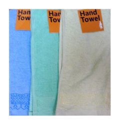 Hand Towels W-Designs Asst Clrs-wholesale