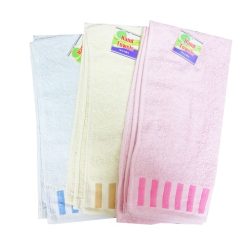 Hand Towels W-Designs Asst Clrs-wholesale