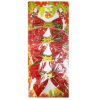 X-Mas Decor Bow 4pc-wholesale