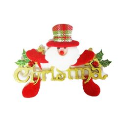 X-Mas Decor Sign W-Santa Claus-wholesale