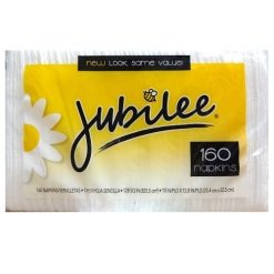 Jubilee Napkins 160ct 1-Ply-wholesale