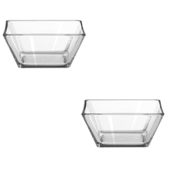 Sauce Dish Square 2pc 10.2oz Glass-wholesale