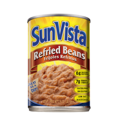 Sun Vista Refried Beans 16oz-wholesale