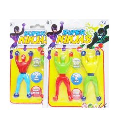 Toy Super Ninjas 3½in 2pc Asst-wholesale