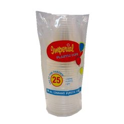 Imperial Cups 25pk 9oz Clear Plastic-wholesale