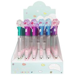 Pens Black Ink Paw Design Asst-wholesale