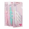 Eyebrow Razor 4pc Asst Clrs-wholesale
