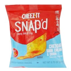 Cheez-It Snapd 0.75oz Cheddar Sour Crm-wholesale