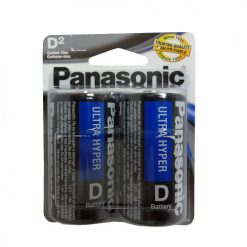 Panasonic Batteries D 2pk Blue
