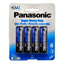 Panasonic Batteries AA 4pk Blue