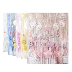 Balloons Happy Birthday 25ct Asst Clrs-wholesale