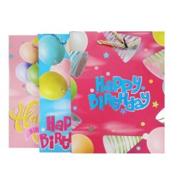 Gift Bags Happy Birthday Smll Asst-wholesale