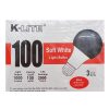 K-Lite Light Bulb 3pk 100w Soft W-wholesale