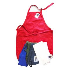 Apron W-Pockets 21 X 29 Asst Clrs-wholesale