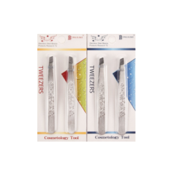Tweezers 2pk Stainless Steel-wholesale