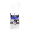 Mens Crew Socks 3pk 10-13 White-wholesale