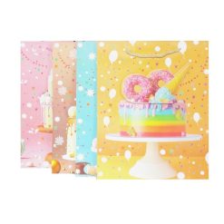 Gift Bags 3D Happy Birthday Md Asst-wholesale