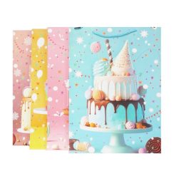 Gift Bags 3D Happy Birthday Lg Asst-wholesale