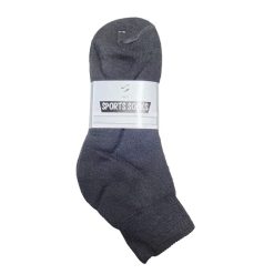 Mens Crew Socks 3pk 10-13 Black-wholesale