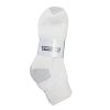 Mens Ankle Socks 3pk 10-13 White-wholesale