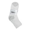 Mens Ankle Socks 3pk 9-11 White-wholesale