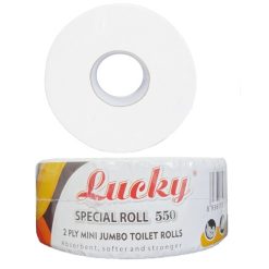 Lucky Bath Tissue Jumbo Roll 2ply-wholesale
