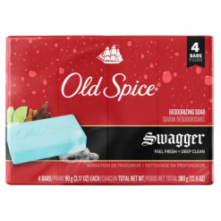 Old Spice Bath Soap 4pk 13.6oz Swagger-wholesale