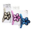 Hair Clips Flower Asst Clrs-wholesale Hair Clips Flower Asst Clrs-wholesale