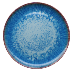 Melamine Dinner Plate 11in Blue-wholesale