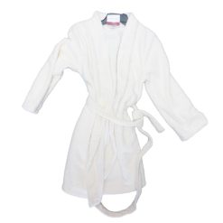 Ladies Bath Robe Short Ivory S - XL-wholesale
